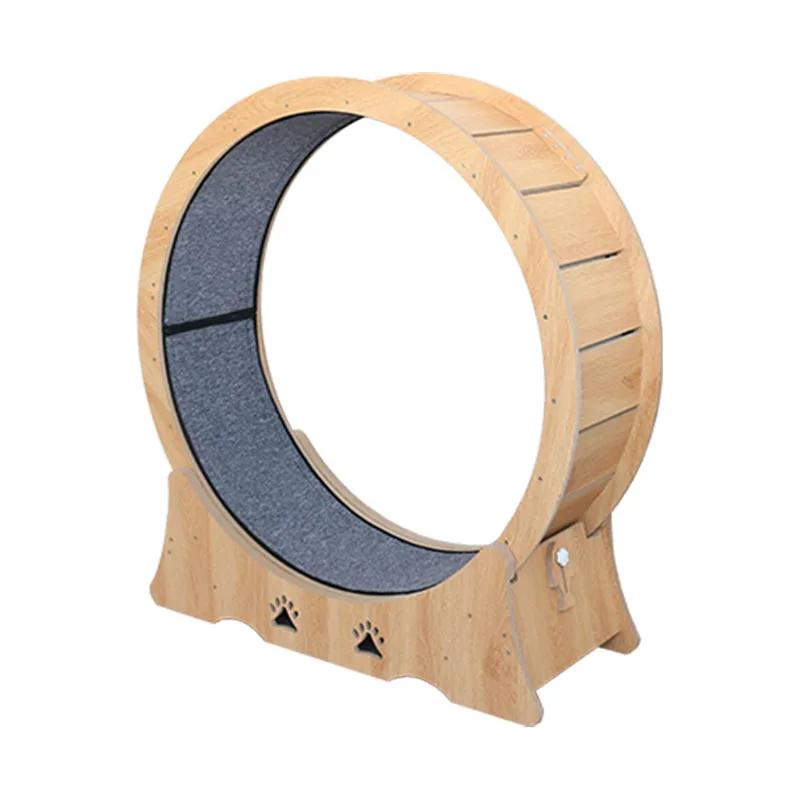 Pet dog cat treadmill fitness roller silent sports running wheel furniture high fiberboard cat climbing frame cat toy