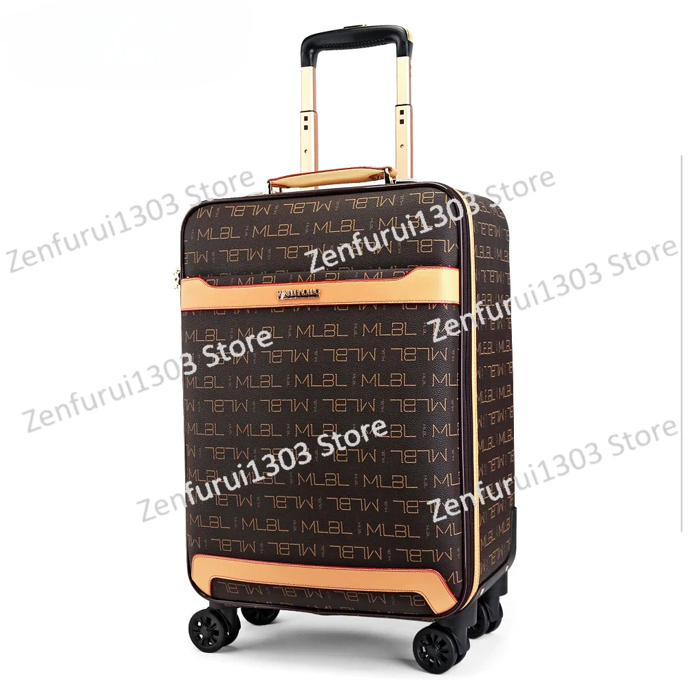 Retro suitcase high value password travel boarding 20 inch trolley case