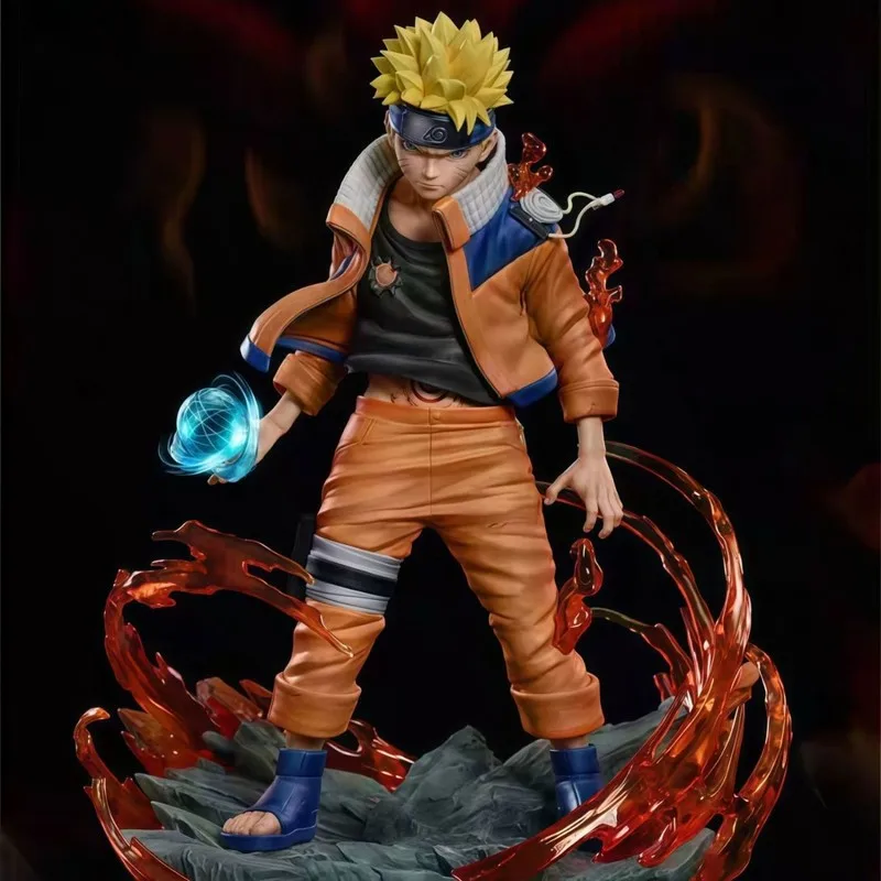Neue Naruto Shippuden Premium Gk Nine-Tails Stand Alone Youth Series Naruto Uzumaki austauschbare Kopf-Sammelfigur als Geschenk