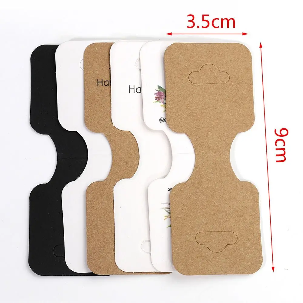 50PCS Multicolor Jewellery Packing Card Paper DIY Package Display Holder Cardboard Necklace Bracelets Gift Wrapping