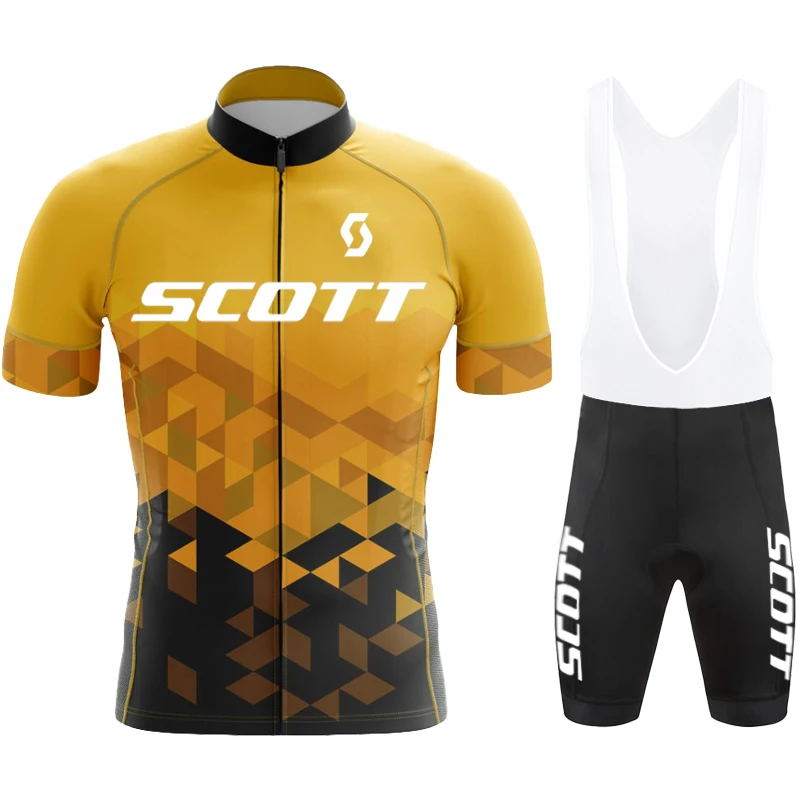 SCOTT Maillot Cycling Man Mtb Clothing Men Men\'s Shorts Mountain Bike Jerseys Bycicle Mens Cycling Jersey 2025 Bicycle Pants