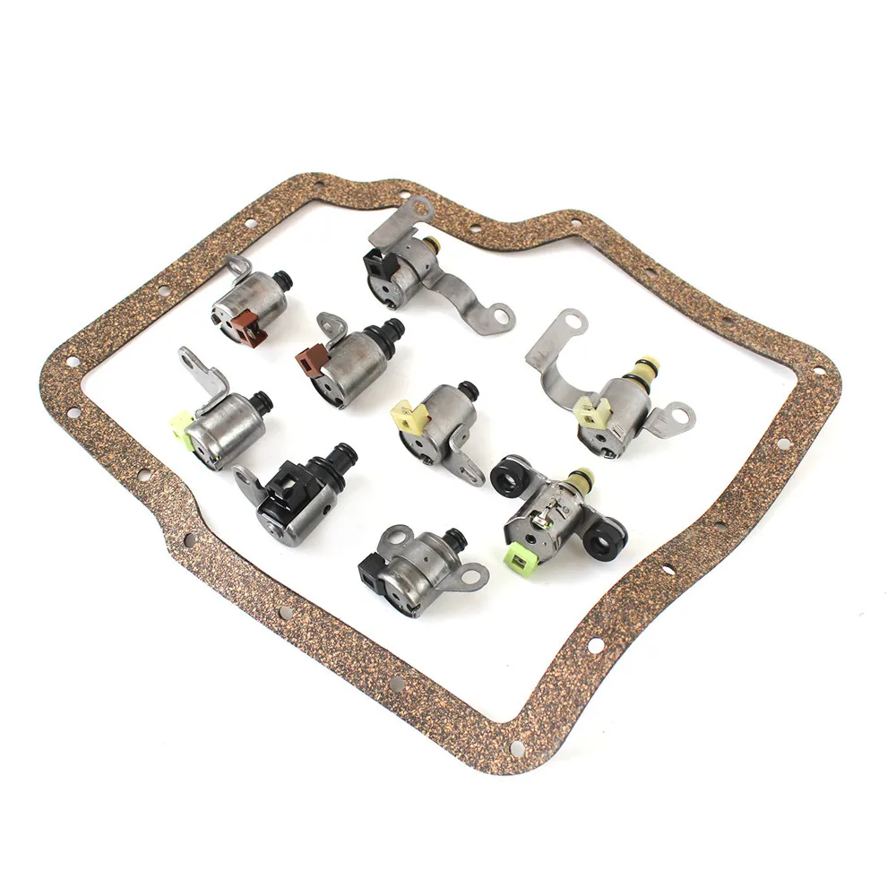 Kit de caja de cambios solenoide de transmisión, modelos VW Golf, Jetta, Jaguar y Freelander, 5 velocidades, FWD, AWD, reacondicionamiento, JF506E,