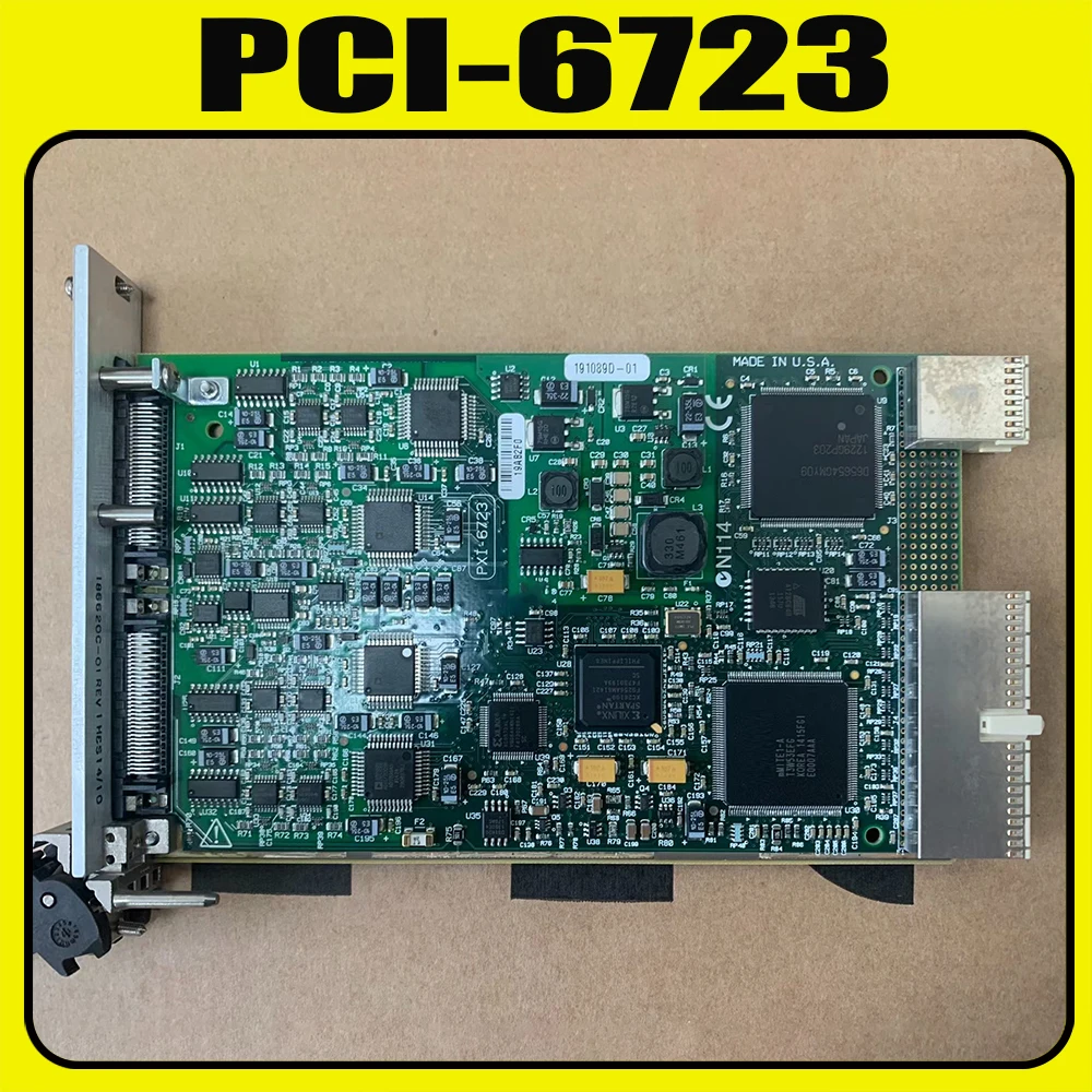 PCI-6723 static and waveform analog output acquisition card 778701-01