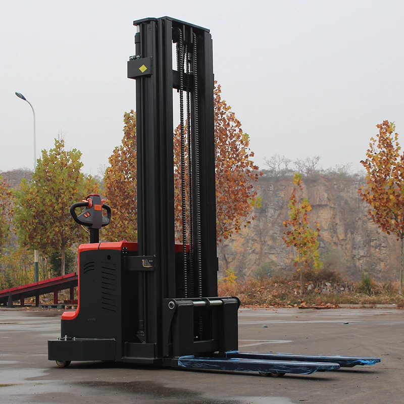 New Pattern Electrically Operated Forklift 1.5ton Pallet Stacker 2ton Stacker Electric Forklift