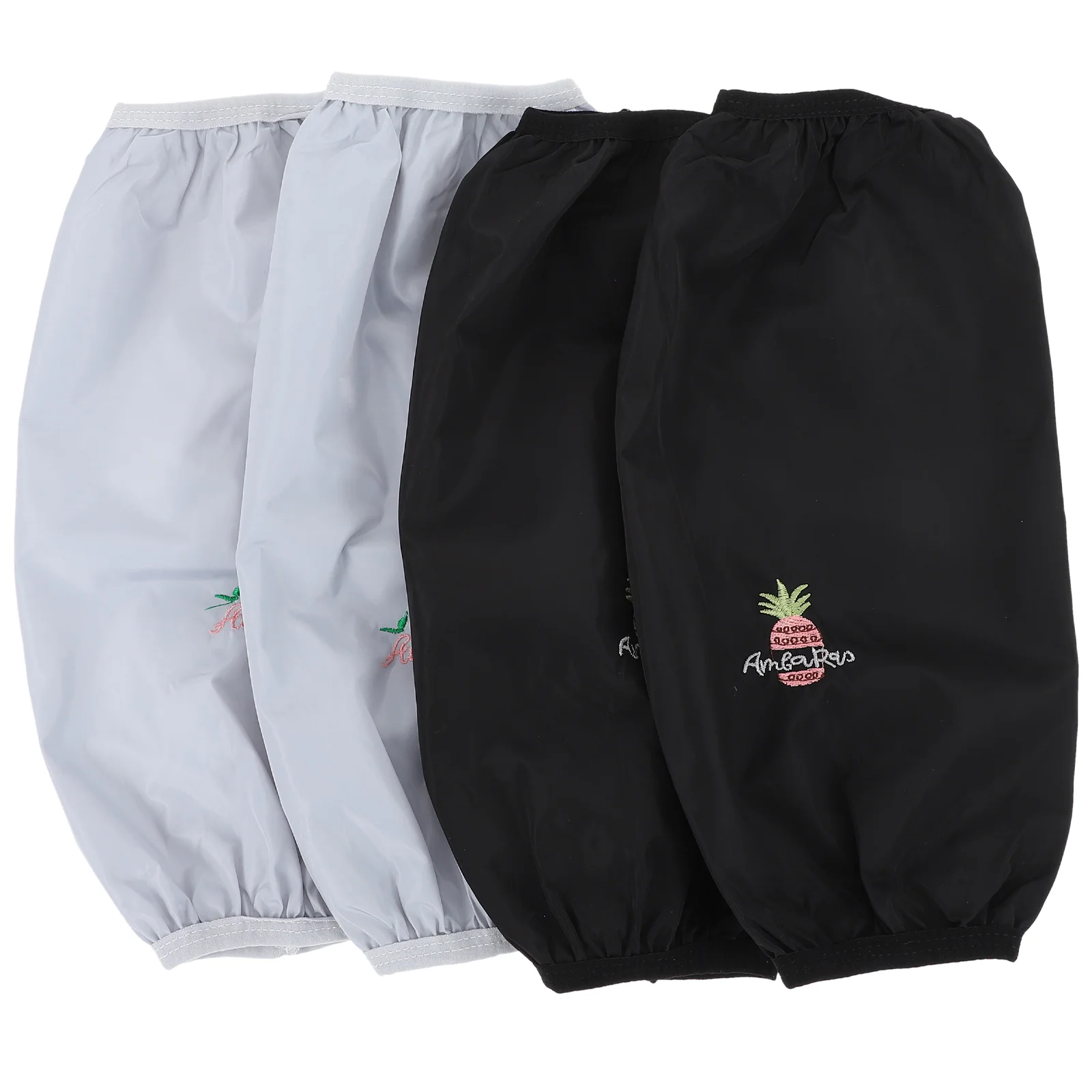 2 Pairs Sleeve Household Cleaning Sleeves Kitchen Practical Creative Oil-proof Polyester Easy to