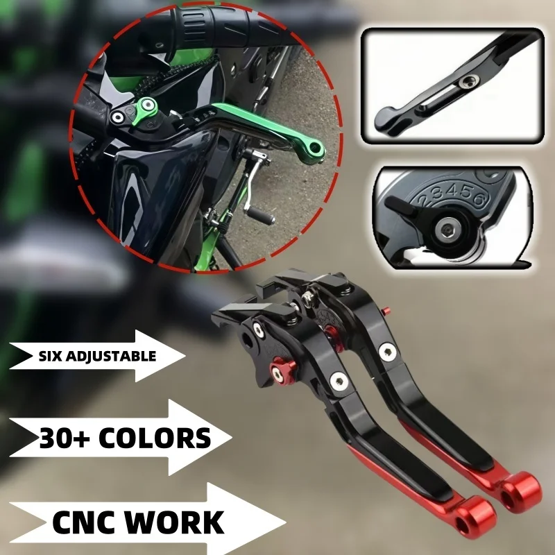 

For Suzuki GSF650 BANDIT 2007-2012 GSX1250 F/SA/ABS 2010-2016 Brake Lever Set Foldable Adjustable Handle Levers Motorcycle Parts