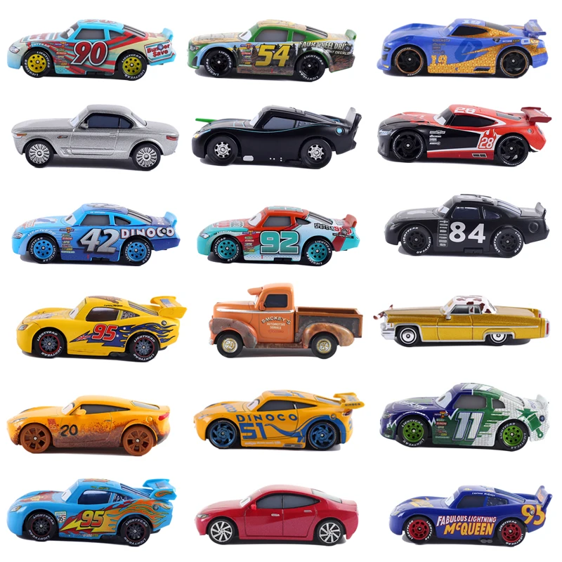 ديزني بيكسار سيارات البرق ماكوين رقم 42 رقم 28 سباق أنيمي الشكل 1:55 دييكاست سبيكة سيارات نموذج لعب الأطفال هدايا عيد الميلاد #1