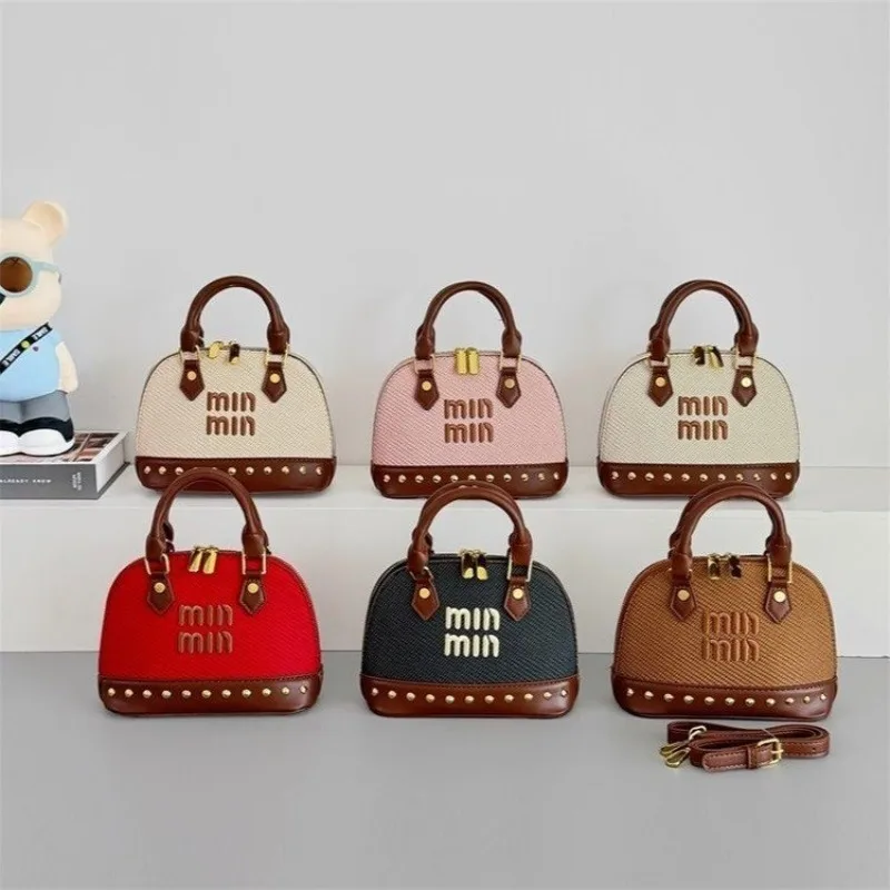 

​​2025 SS Shell-shaped Monogram Bag, Lightweight Convertible Shoulder & Crossbody Purse for Women, Chic Day to Night Tote