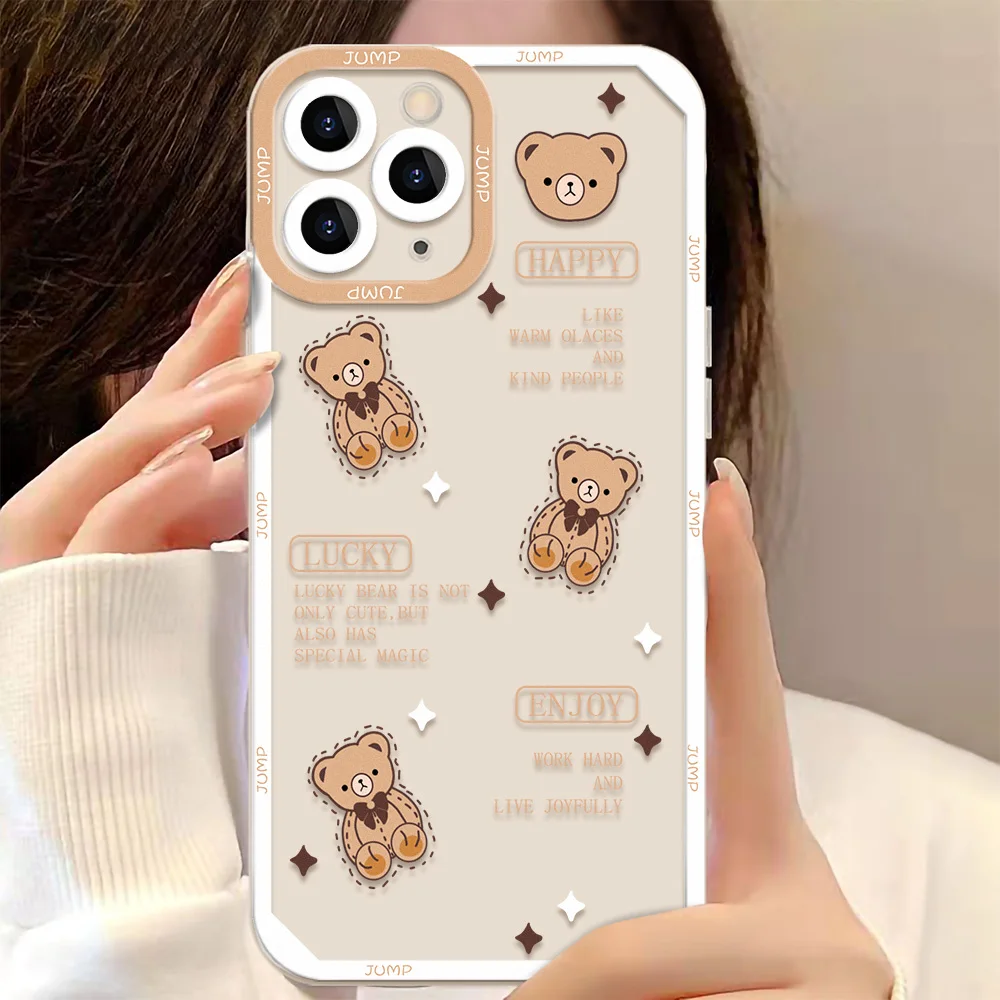 Cartoon Dinosaur Phone Case For iPhone 11 Case iPhone 14 Pro Max 12 13 15 Pro XR XS Max 12 13 Mini 7 8 Plus SE 2020 Soft Cover