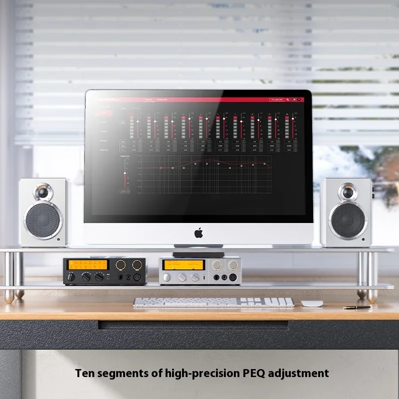 FiiO K15 سطح المكتب HiFi DAC مضخم ضوت سماعات الأذن AK4493S * 2، XMOS XU316 PCM768k هرتز DSD512 6 USB/بصري/محوري/RCA مدخلات Wifi BT