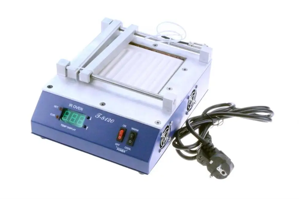 T-8120 Heating Table 200*240MM SMD Infrared Preheating PID Temperature Controlling Station Platform