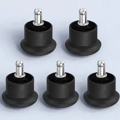 5 قطعة منصات القدم عجلات المذرة كراسي مكتب الثقيلة اكسسوارات أثاث كرسي القدم الانزلاقات سدادة ثابتة تحويل المتداول