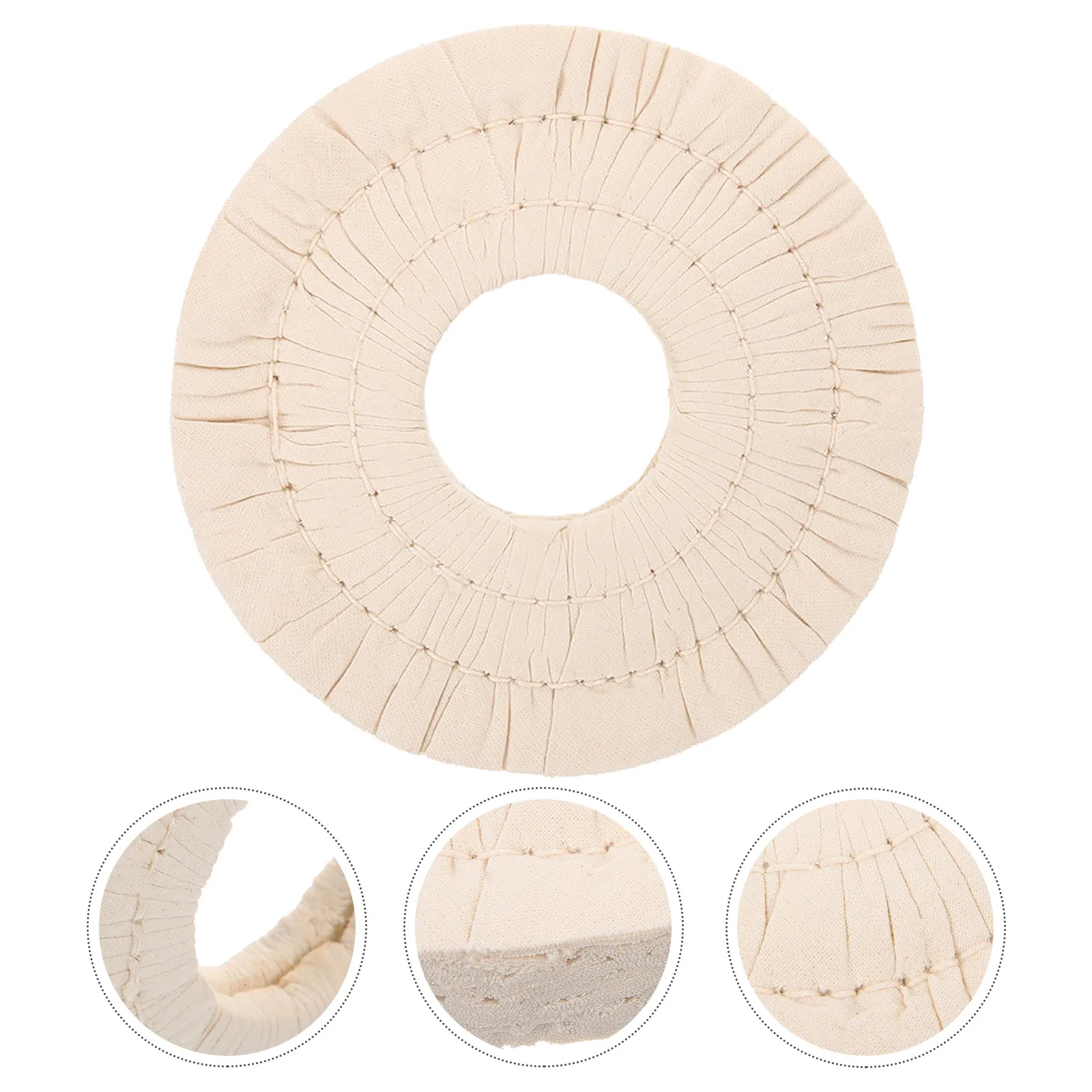 

Polishing Cloth 150x50x25mm Non woven Fabric for Replacement Buffing Wheel Cloth Edge Bander Machine Accessories Replacement