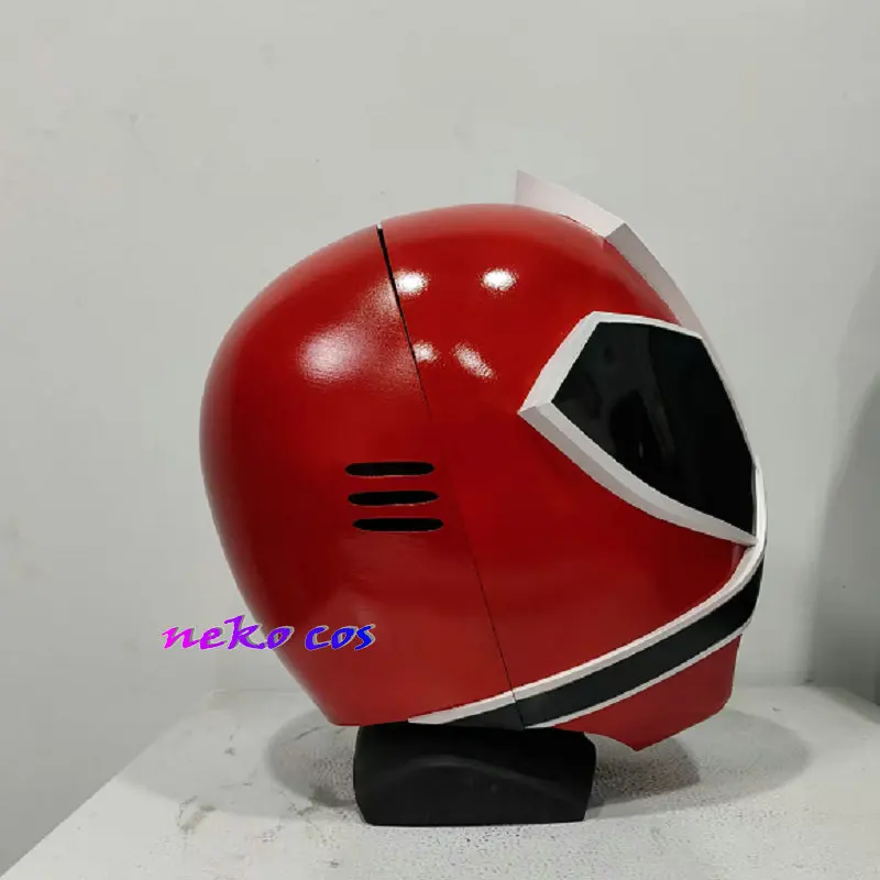 nekocos Samurai Sentai Shinkenger red  Helmet  Mask Resin Cosplay costume Custom size