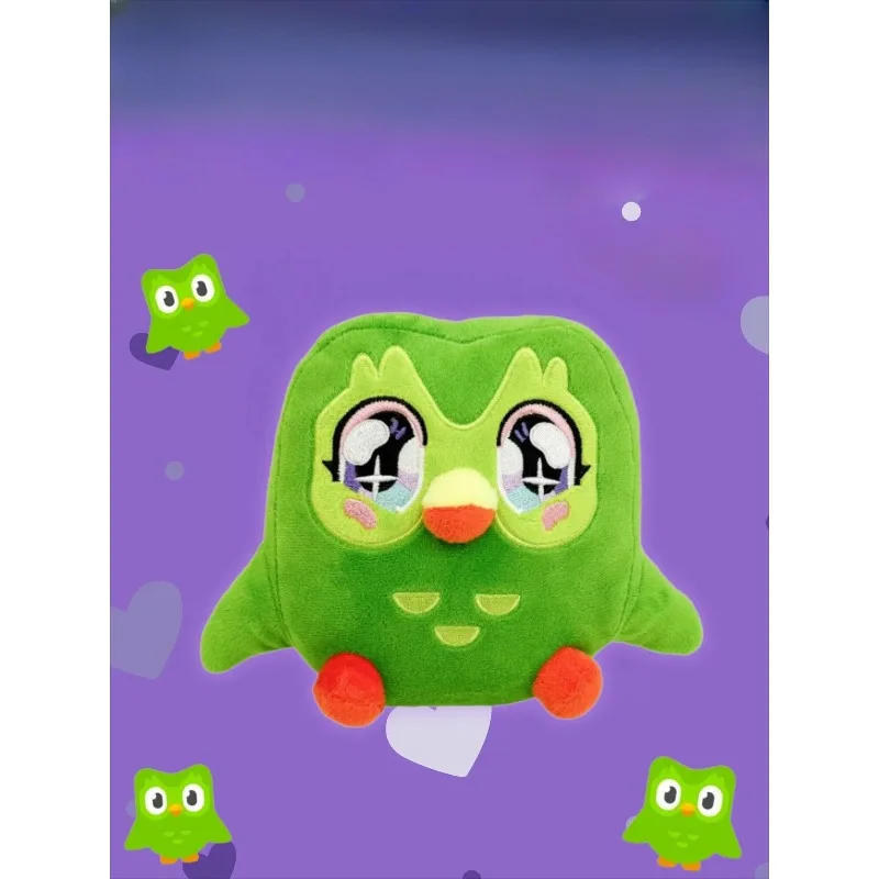 

2026 New Green Owl Plush Doll Cute Cartoon Animal Anime Plush Toy Soft Stuffed Kids Birthday Gift Room Decoration Collectible