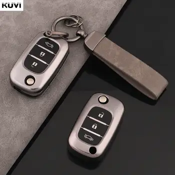 TPU výklopný kryt na klíče od auta pro Renault Fluence, Clio, Megane, Kangoo, Lacia, LADA Largus, Kalina, Granta, Vesta, X-Ray, Benz Smart Fortwo 10 nejlepší prodej Kryt klíče Smart Fortwo - №7