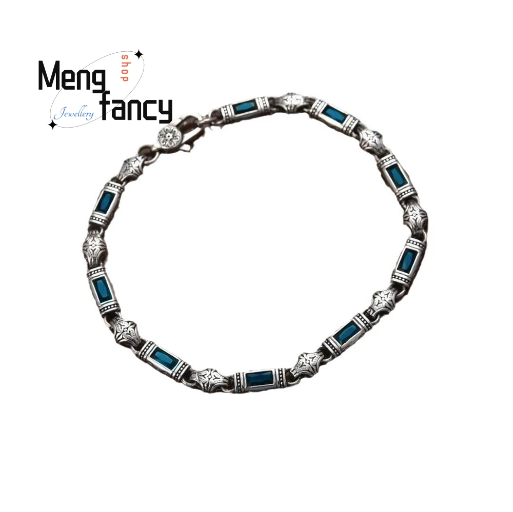 أساور عالية الجودة بنمط جديد لكل من الرجال والنساء، مجوهرات عصرية واسعة 5 مم مصنوعة يدويًا رائعة الأكثر مبيعًا أنيقة Luxu #5