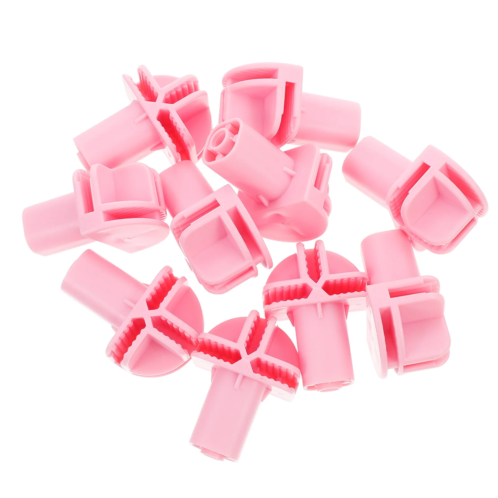 

10Pcs Cat Cage Swivel Caster Accessories Plastic Replacement Wheels Rolling Connectors Bird Cage Wardrobe Mobility Parts