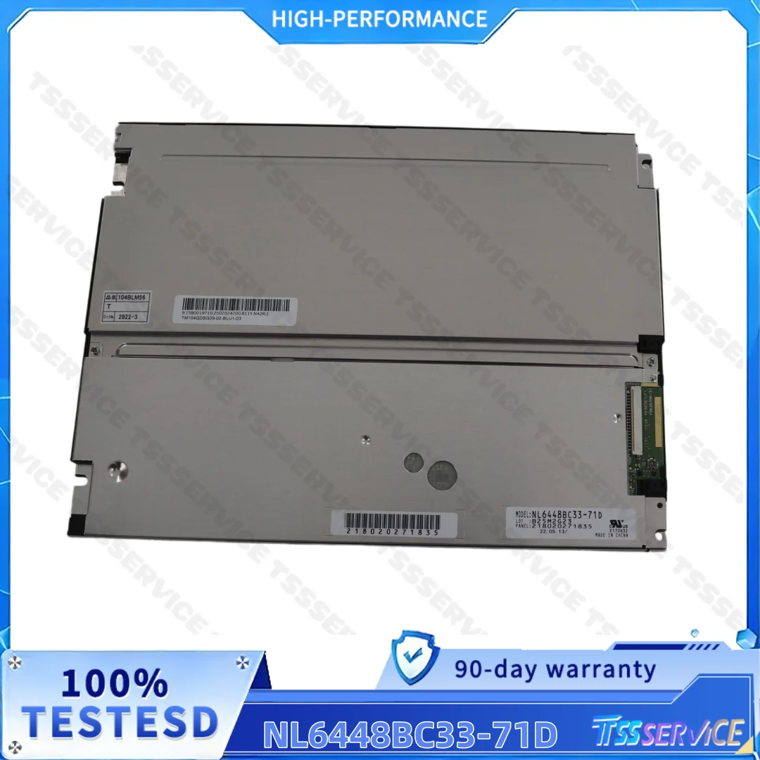 NL6448BC33-71D 10.4 inch 640*480 Resolution LCD panel fast shipping