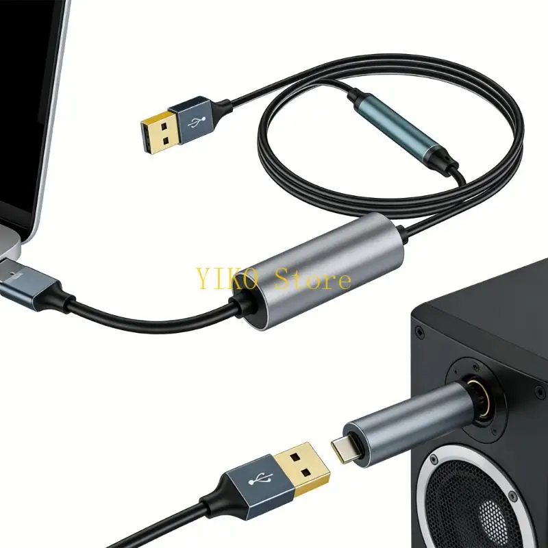 K32C Professional 1.5M USB A To Cable Delivers Uncompressed Digital Sound Streaming