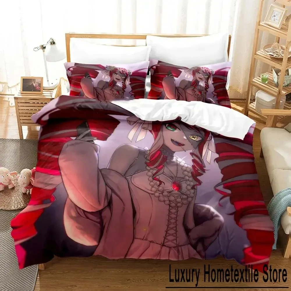 

Fashion 3d Printed Anime Kureiji Ollie Bedding Set Boys Girls Twin Queen Size Duvet Cover Pillowcase Bed Kid Adult Home Textiles