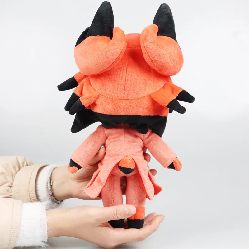 new 30cm Alastor Plush Toy Radio Demon Doll Cute Alastor Doll Cartoon Anime Toy Soft Stuffed Gift kawaii Toys For Kids Christmas