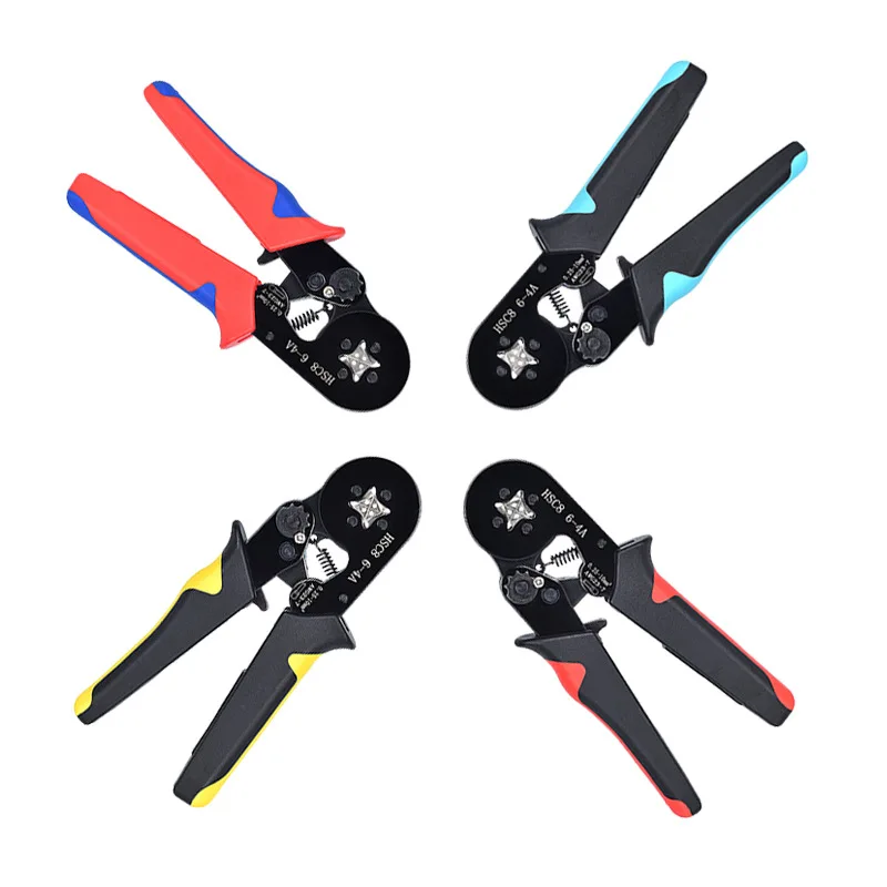 

B50 Ferrule Sleeves Terminal Crimping Plier Mini Electrical Pliers HSC8 6-4A 0.25-10mm² AWG23-7