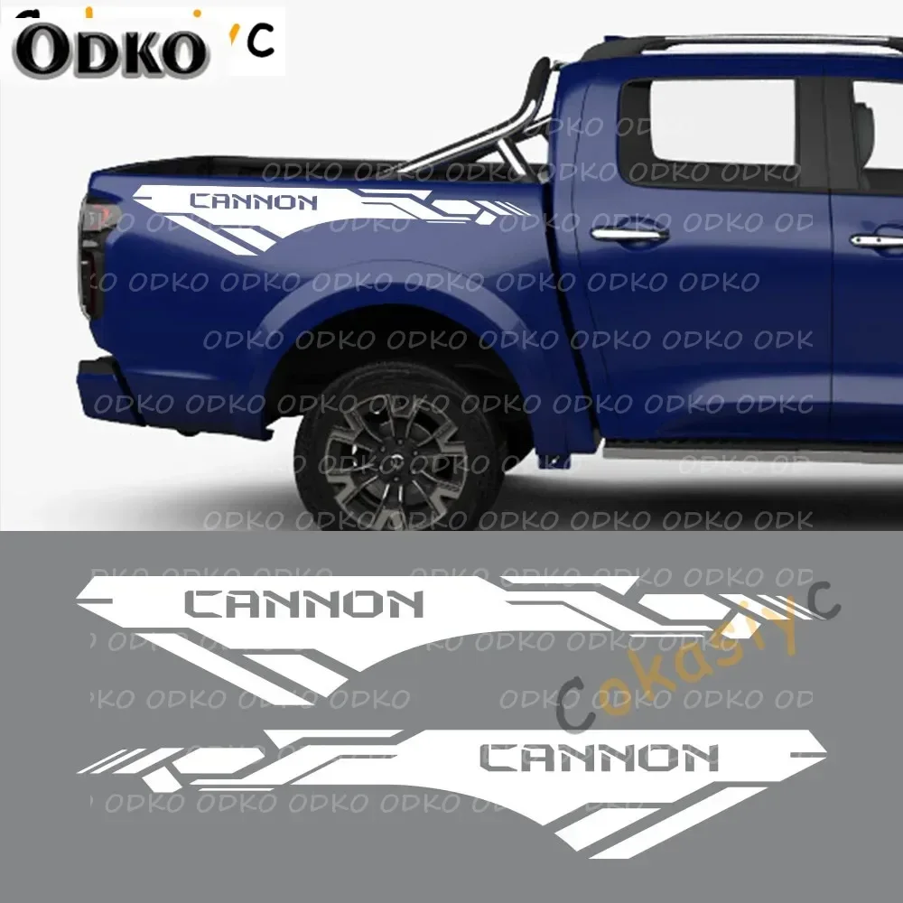 

Боковые наклейки на задний багажник для GWM Great Wall UTE Cannon L X Truck, брендовые буквы, виниловая декоративная крышка, автотюнинг, аксессуары для самостоятельного изготовления