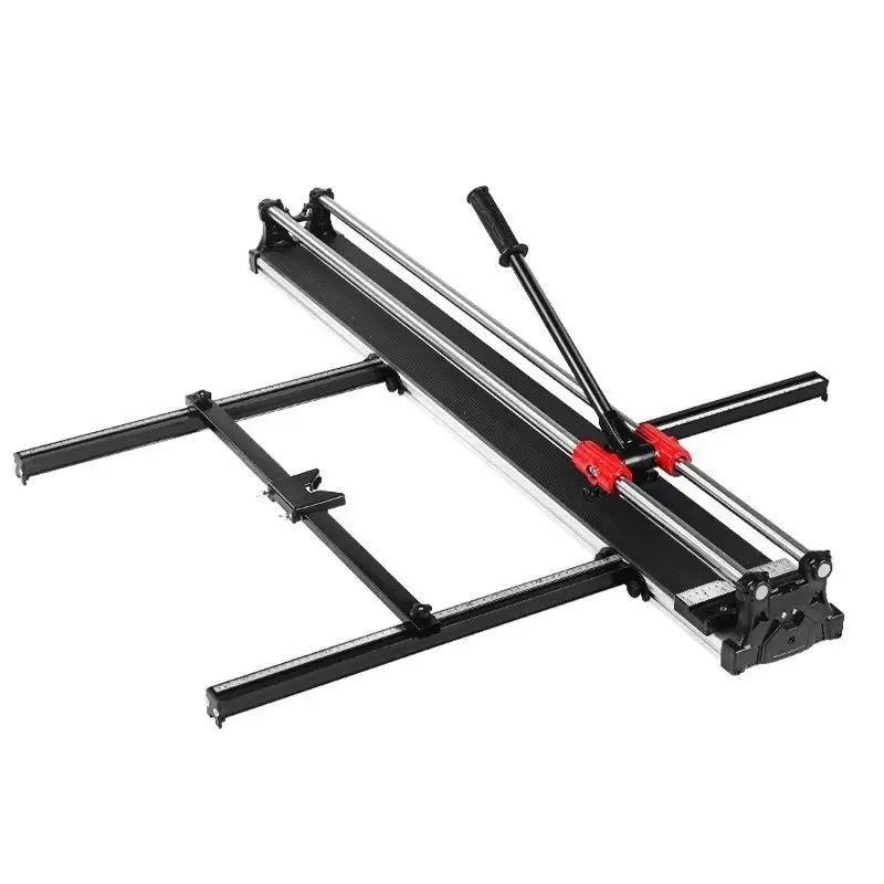 Double Track High Precision Tile Push Cutter, Manual Push-Pull Cutting Machine for Floor Tiles