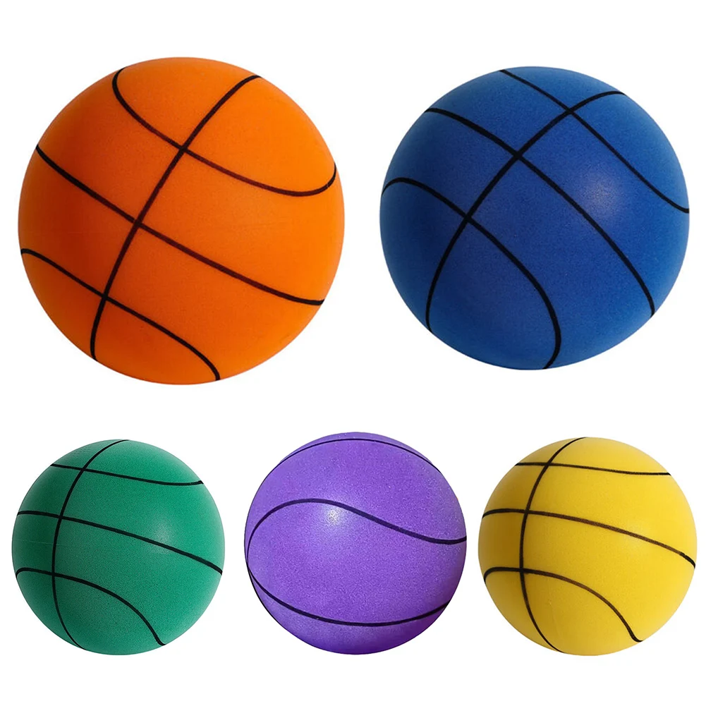 

Diameter 21/18cm Silent/ Basketball Foam Sports /Ball Indoor Mute Basketball For Goody Bags Birthday /Party Favors Bulk Toys