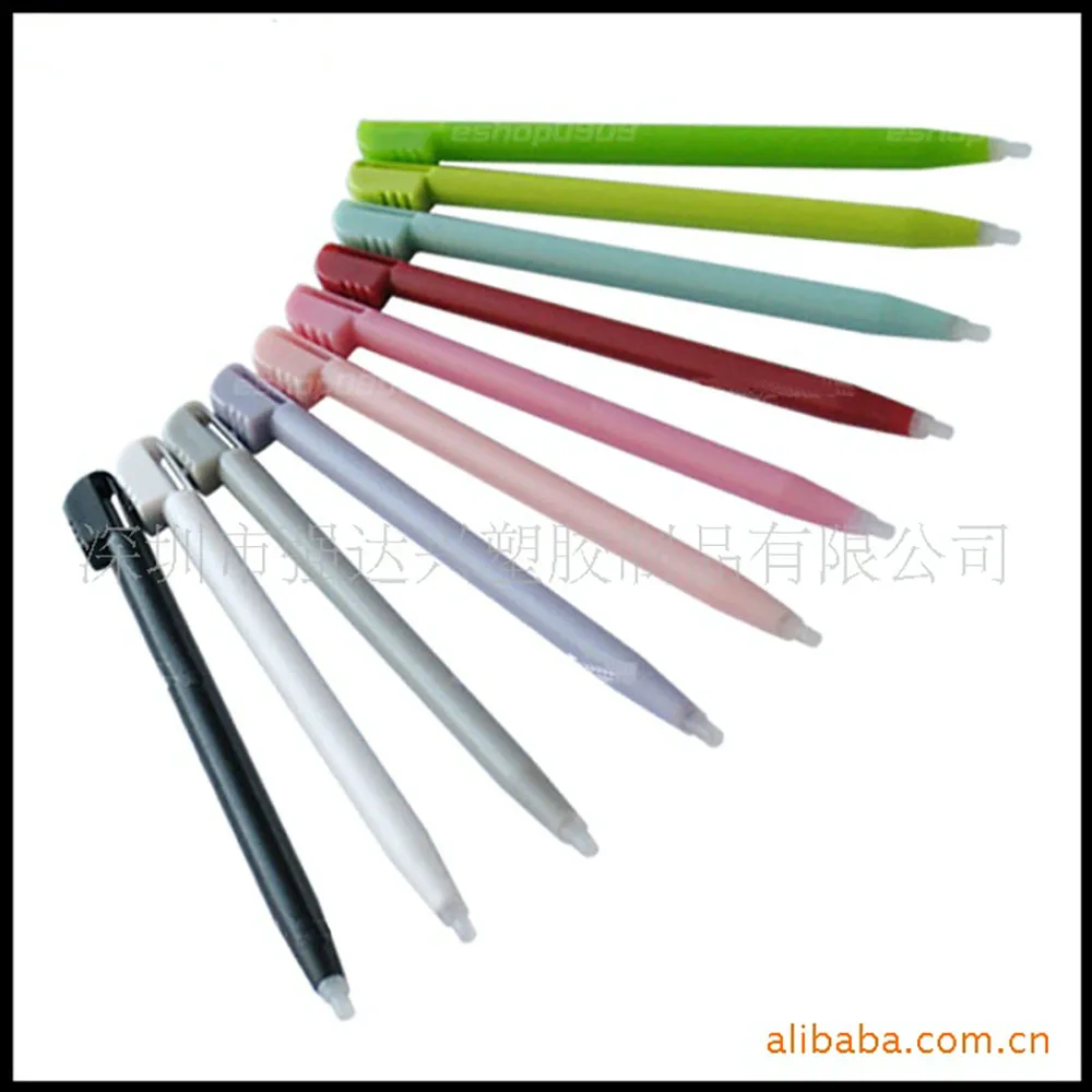 2 buah/lot NDSL Nintendo layar pena NDSL layar sentuh pena NDSL permainan NDSL pena ketahanan sentuh NDSL