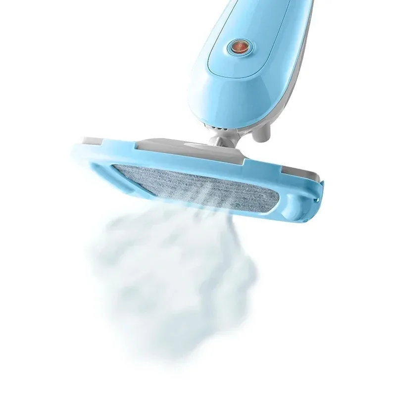 Steam Mop STM-501 in Blue and Gray Color in Stock Professional with 2 Steam Mop Pads1300W Power for Cleaning