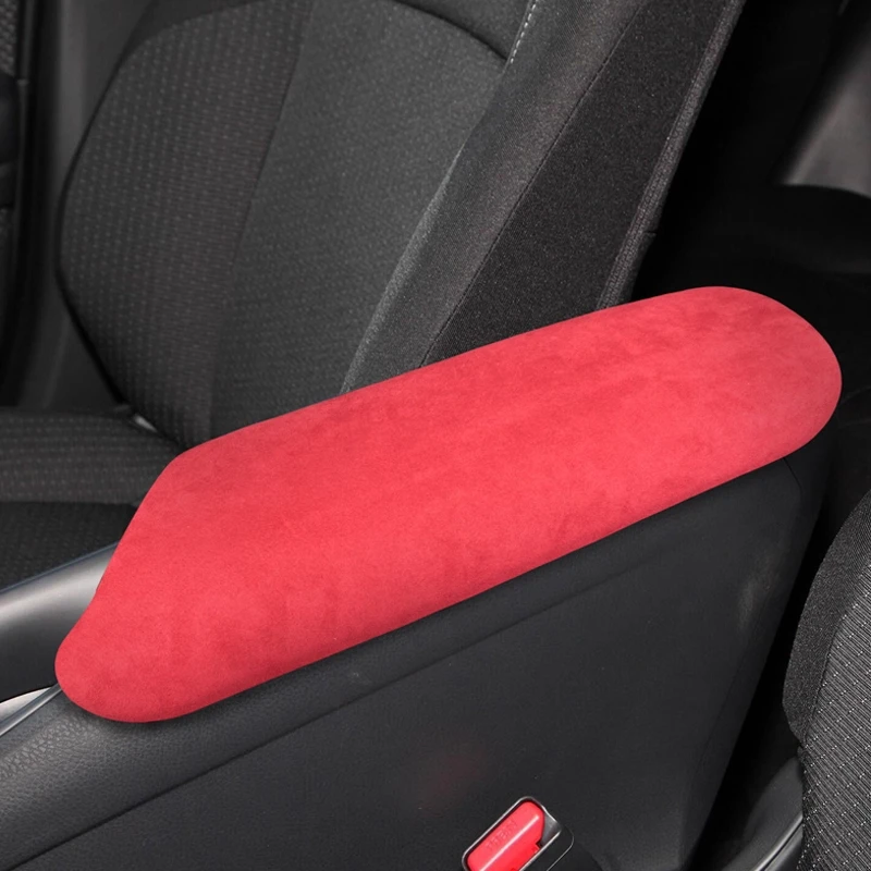 

Для TOYOTA C-HR 2018 2019 2020 2021 2022 2023 2024 2025 Замшевый кожаный жесткий корпус, накладка на подлокотник, крышка, защитная крышка