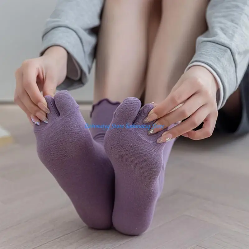 

573B Flop Tabis Socks Elastic Tabis Split Toe Socks Cotton Sandal Socks Gifts
