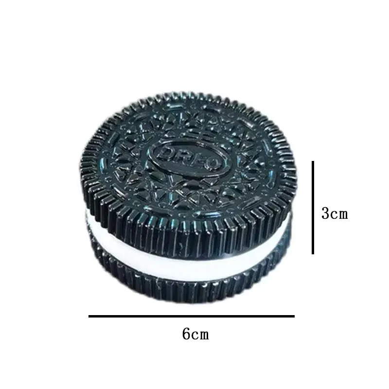 Handgemaakte Siliconen Grote Oreo Stress Squishy Speelgoed Mochi Taba Squishy Nieuwe Fidget Speelgoed Biscuit Knijpen Speelgoed Kinderen Gift