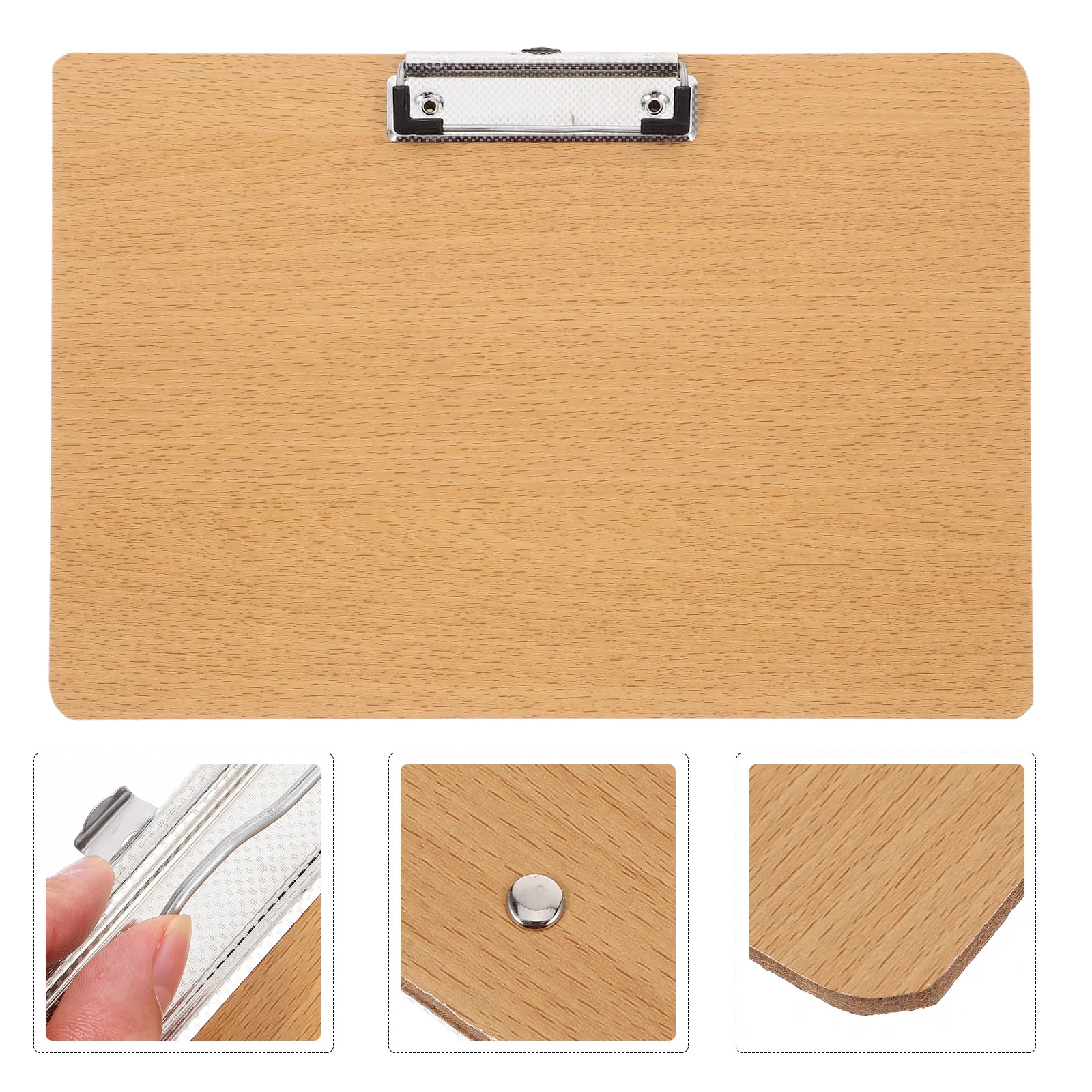 

A4 Density Board Clipboard Heavy Duty Metal Clipwriting Pad Office School Document Holder Professional Drawing Board