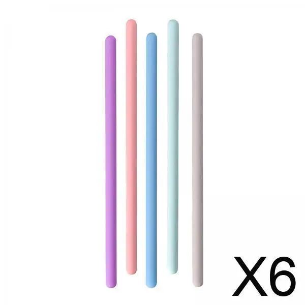 

Многоразовые силиконовые палочки для перемешивания, стержни для смешивания форм для эпоксидной смолы, восковая краска, жидкий клей и ремесленные проекты своими руками