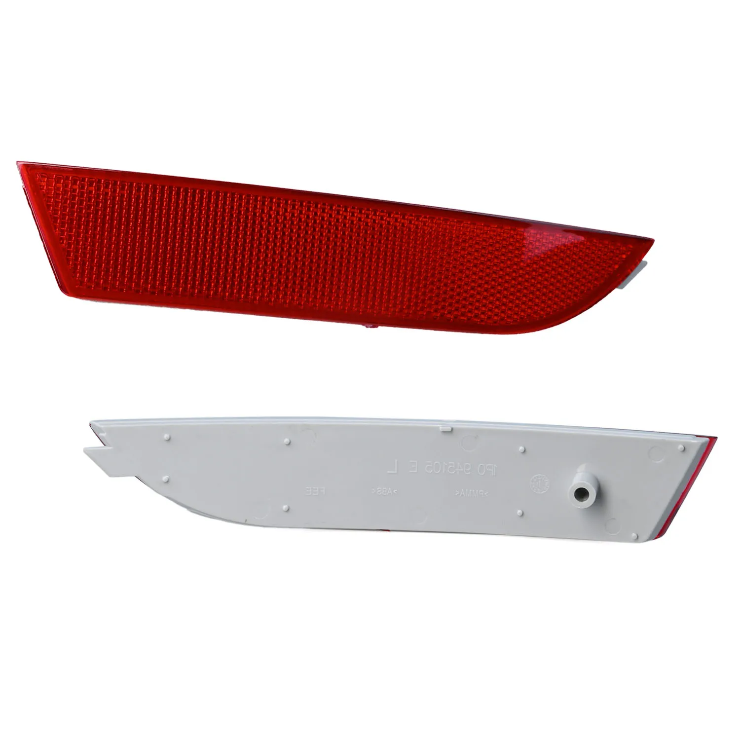 Auto Rear Bumper Reflector No Light Lens for Seat Leon FR Cupra 2006 2007 2008 2009 2010 2011 2012  Car Replacement 1P0945105E