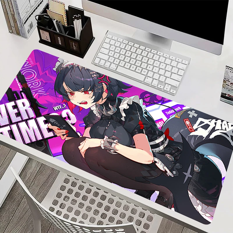 Mouse Pad Z-zenless Zone Zero Ellen Joe Gaming MousePads Anti-Fray Anime Mousepad Game PC Computer