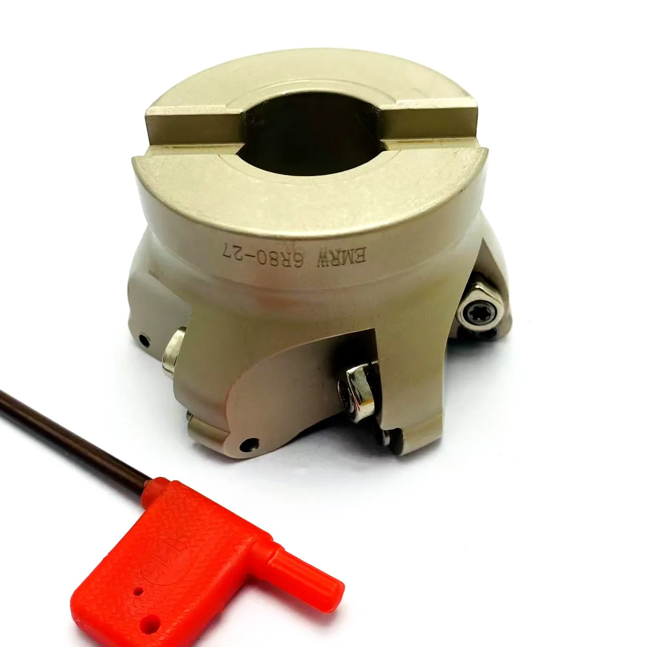 EMR 6R50-22-4T 6R63-22-4T EMRW 6R80-27-6T Milling Head TRS Holder Fit RPMT1204 Carbide Insert CNC Milling Cutting Tool - view 5