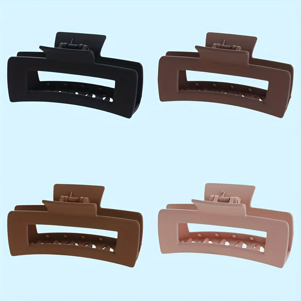 

1pc Clips for Women Girls Korean Square Headwear Simple Hair Elegant Hairpins Barrette Crab Hair Accessories