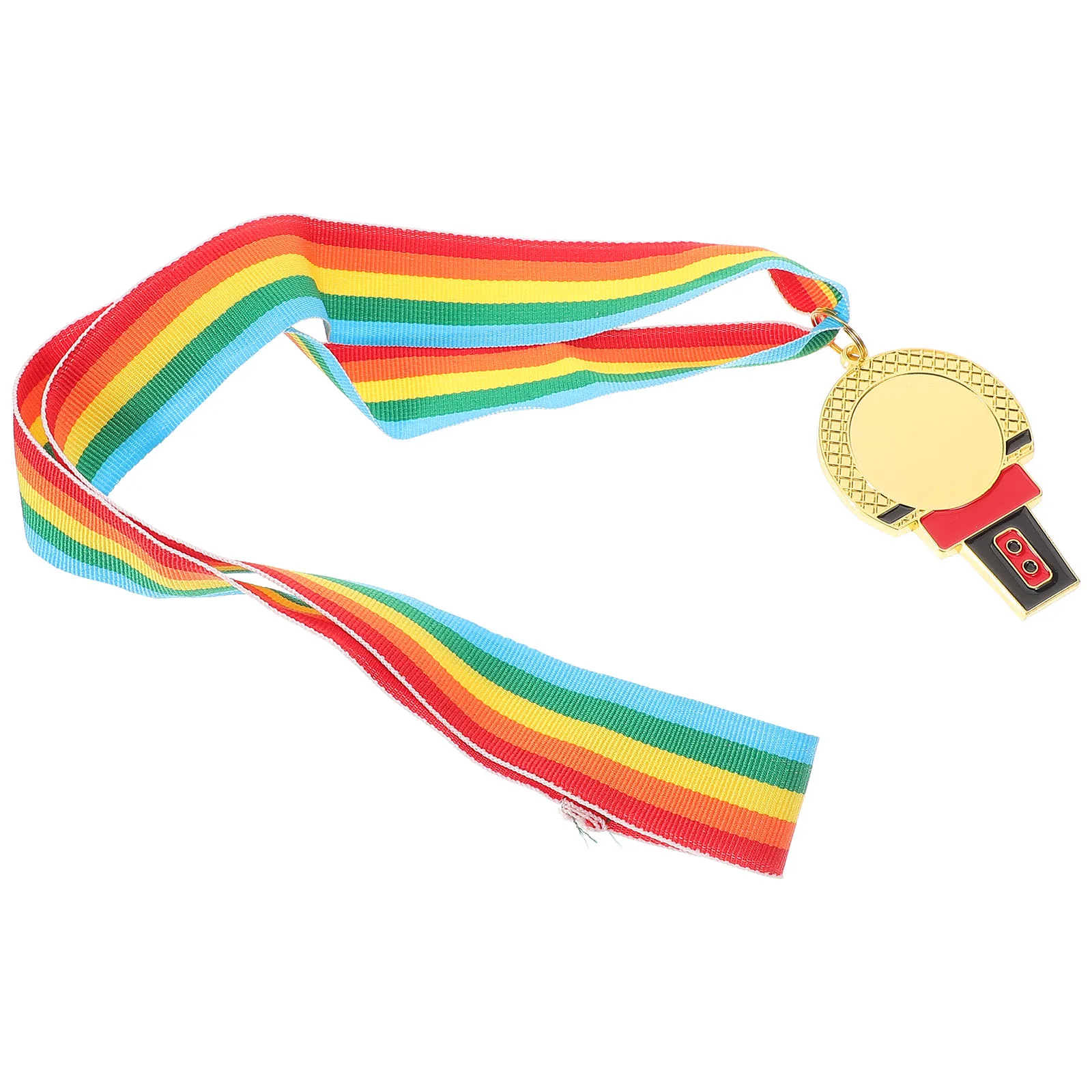 

Kids Medals Award Zinc Alloy Neck Hanging Ribbons for Singing Competition Party Prize Medal Decor Kids Medal Prize