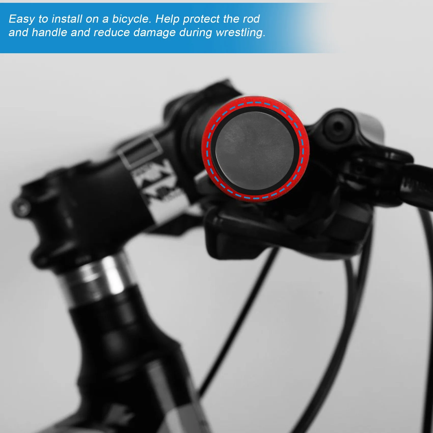 Tapones para manillar de bicicleta, tapones de bloqueo para bicicleta de carretera, BMX, MTB, Scooter, paquete de 10