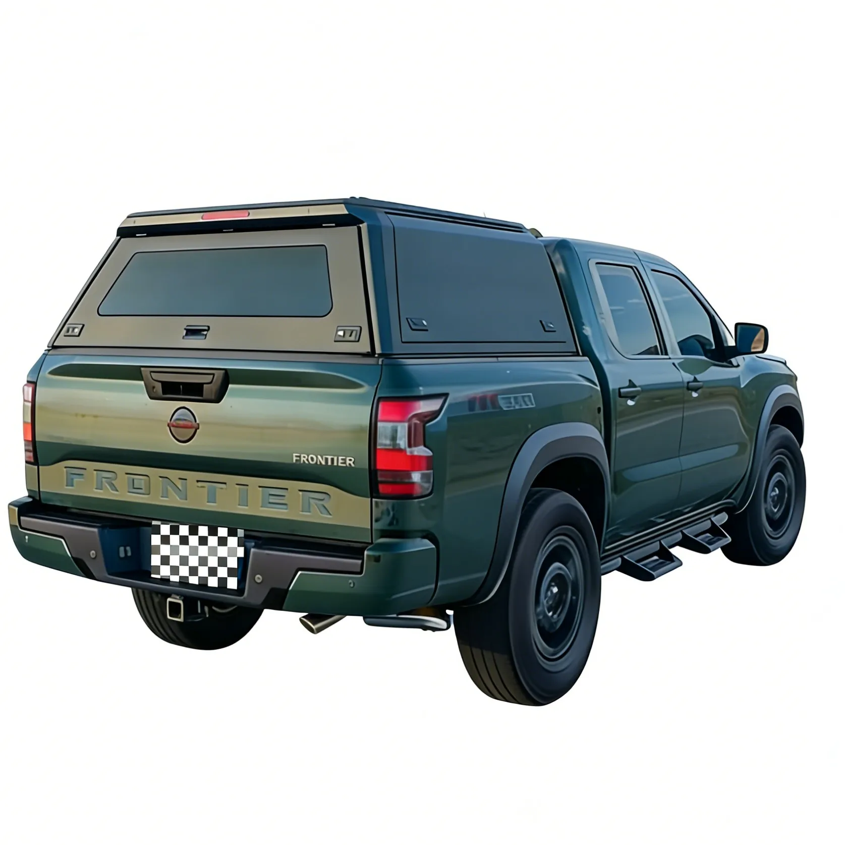 

Dream Garage Aluminum Alloy Pickup Hardtop Tonneau Cover With Locking Waterproof No-Drill Installation Fits F150 Ram