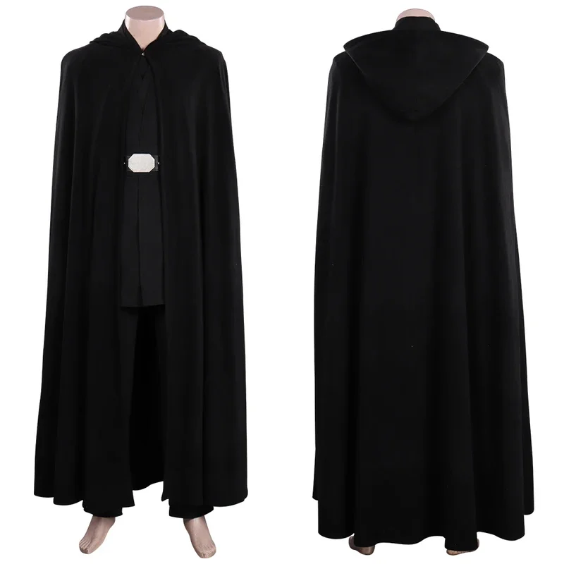 Luke Skywalker cosplay costume top pants cloak outfits Fantasia men boys Halloween Christmas Carnival party disguise clothes