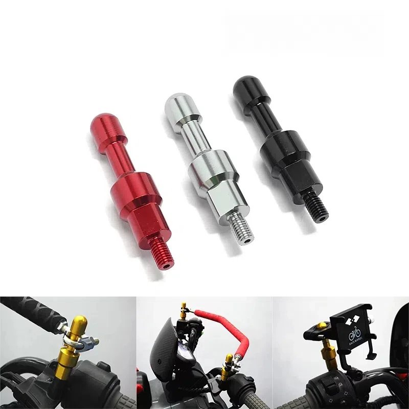 

8MM/10MM Universal for Motorcycle Multi-function Extended Rearview Mirror Mounting Screws bolts