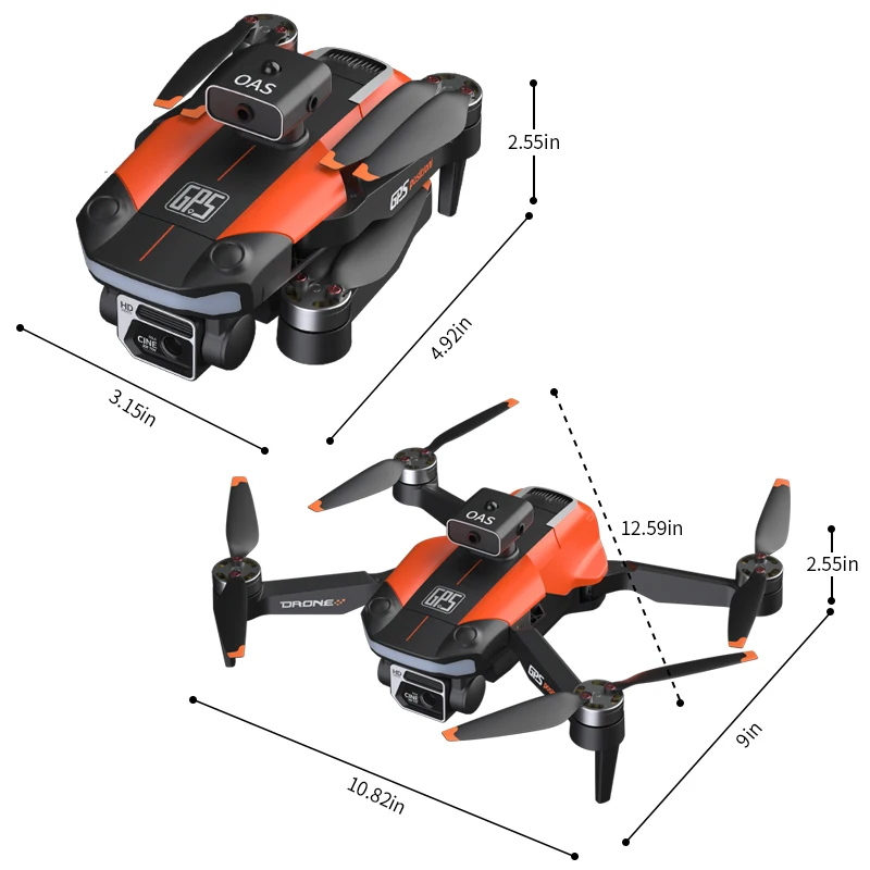 JJRC drone 8K high-definition shooting with WiFi real-time image transmission, GPS optical flow positioning, VR surround mode