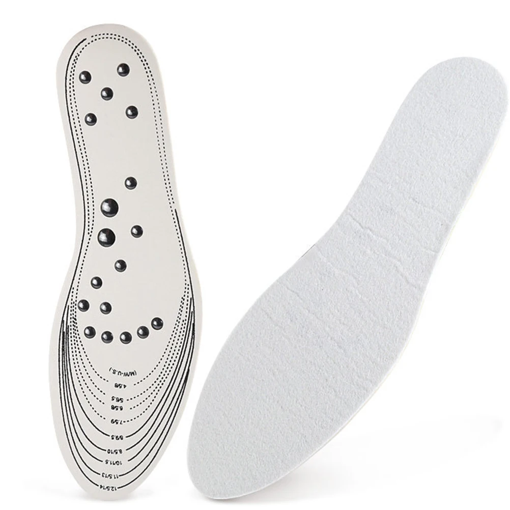 

Magnetic Memory Foam Insoles Soft Comfortable Breathable Foot Pads Arch Support Massage Therapy Shoe Accessories
