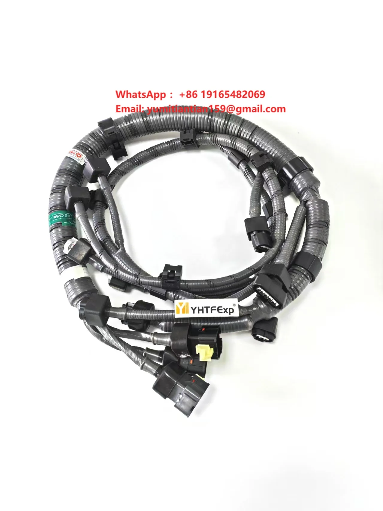 Cable and Wire Harness Parts LQ14E01018P1 Manufacture Kobelco Wiring Harness LC13E01438P2 VH82121E0301 for Kobelco Sk200-8