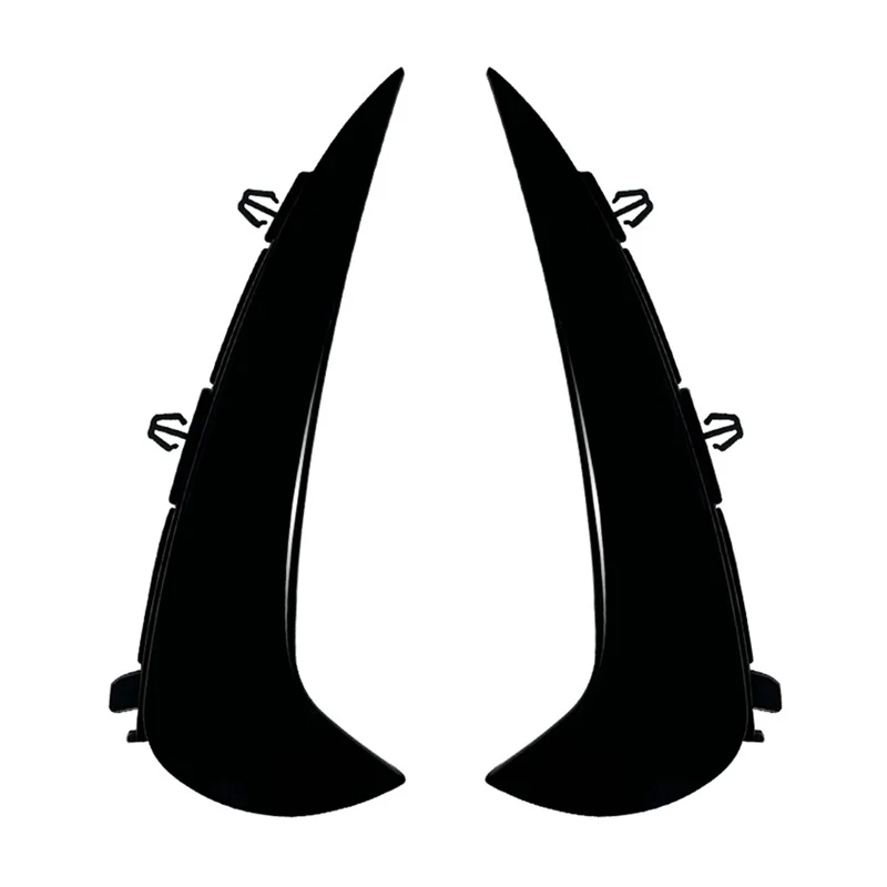 For Mercedes Benz GLC Class X254 AMG Line 2023 2024 Rear Bumper Trim Lip Spoiler Fender Canards Fins Parts , Black